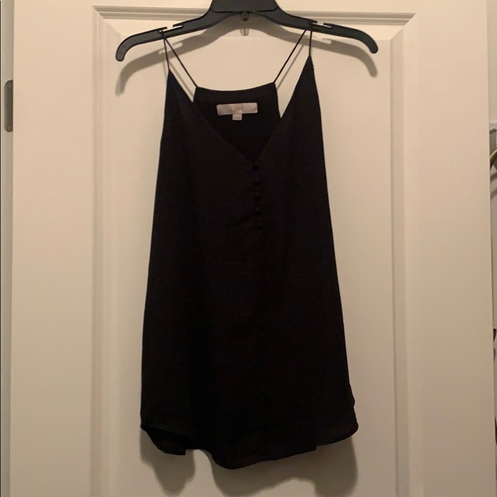Loft black camisole